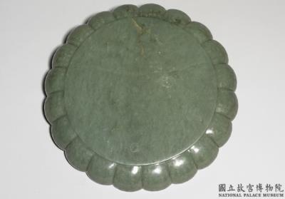 图片[3]-Jade floral plate, Mughal Empire-China Archive